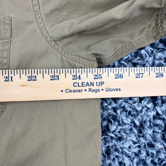 Carhartt Foreman Button Up shirt Mens Extra Large XL Tan Relaxed Fit Cotton - Picture 7 of 8